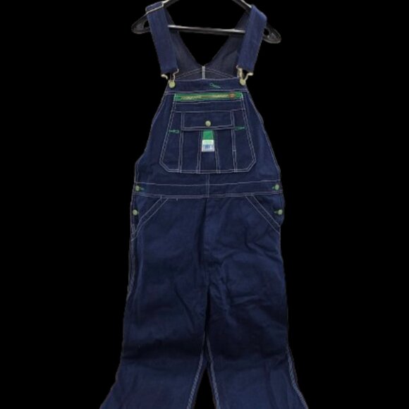 Liberty Other - VTG Liberty Mens Overalls Denim Blue Bib Workwear 34x34 USA Farmer Rancher Chore